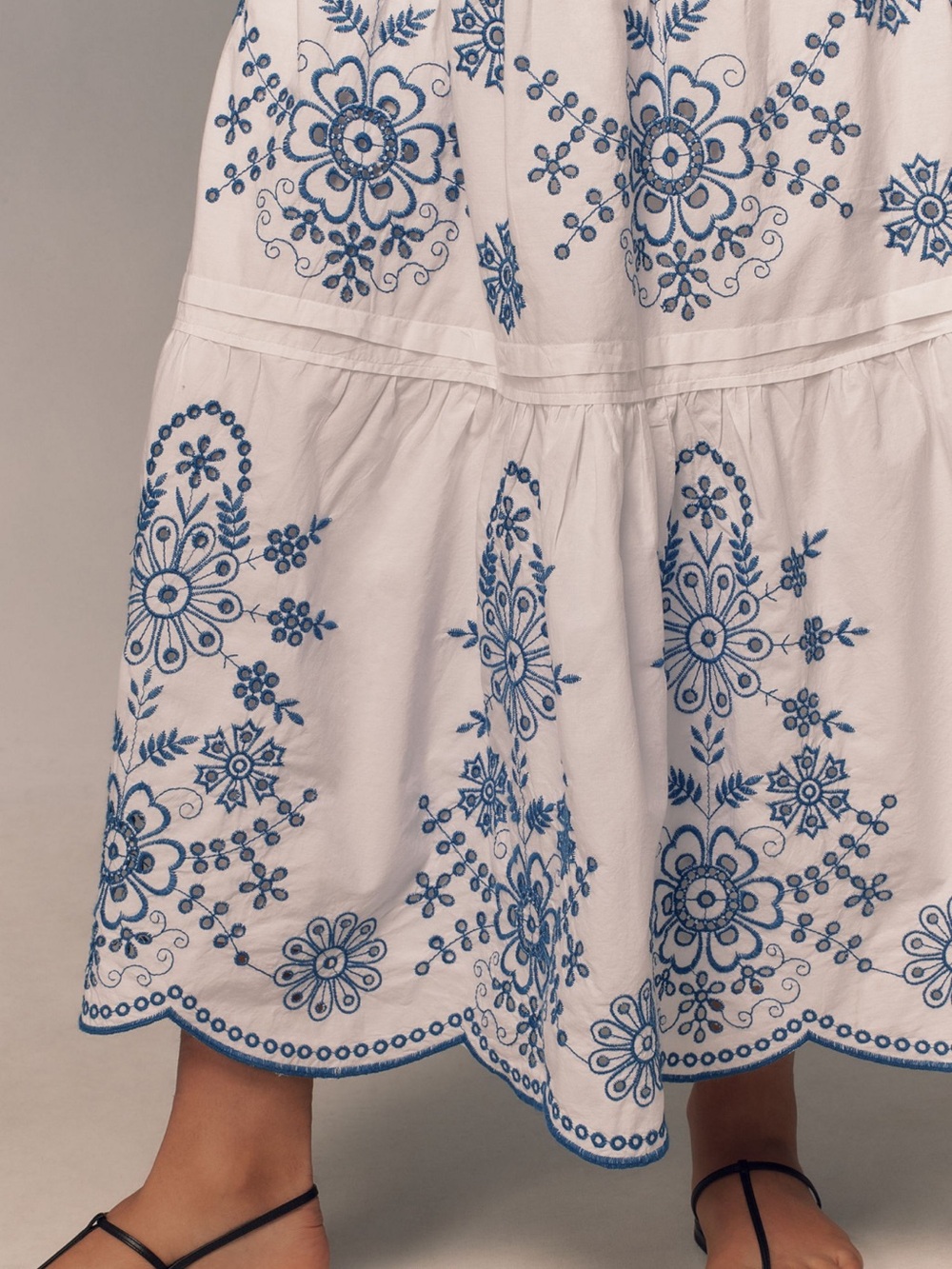 Somerset Maxi Dress Eyelet -S - Picture 2 of 13